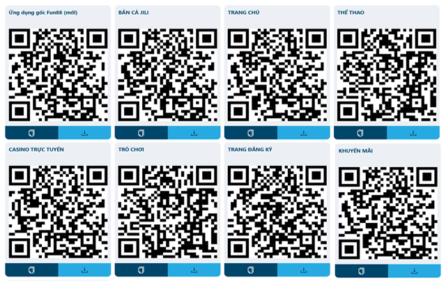 QR truy cập Fun88 chính thức
